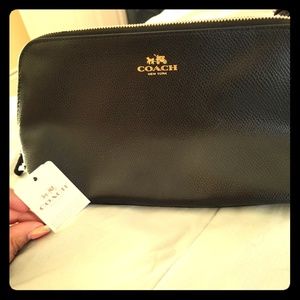 Coach clutch/cosmetic bag